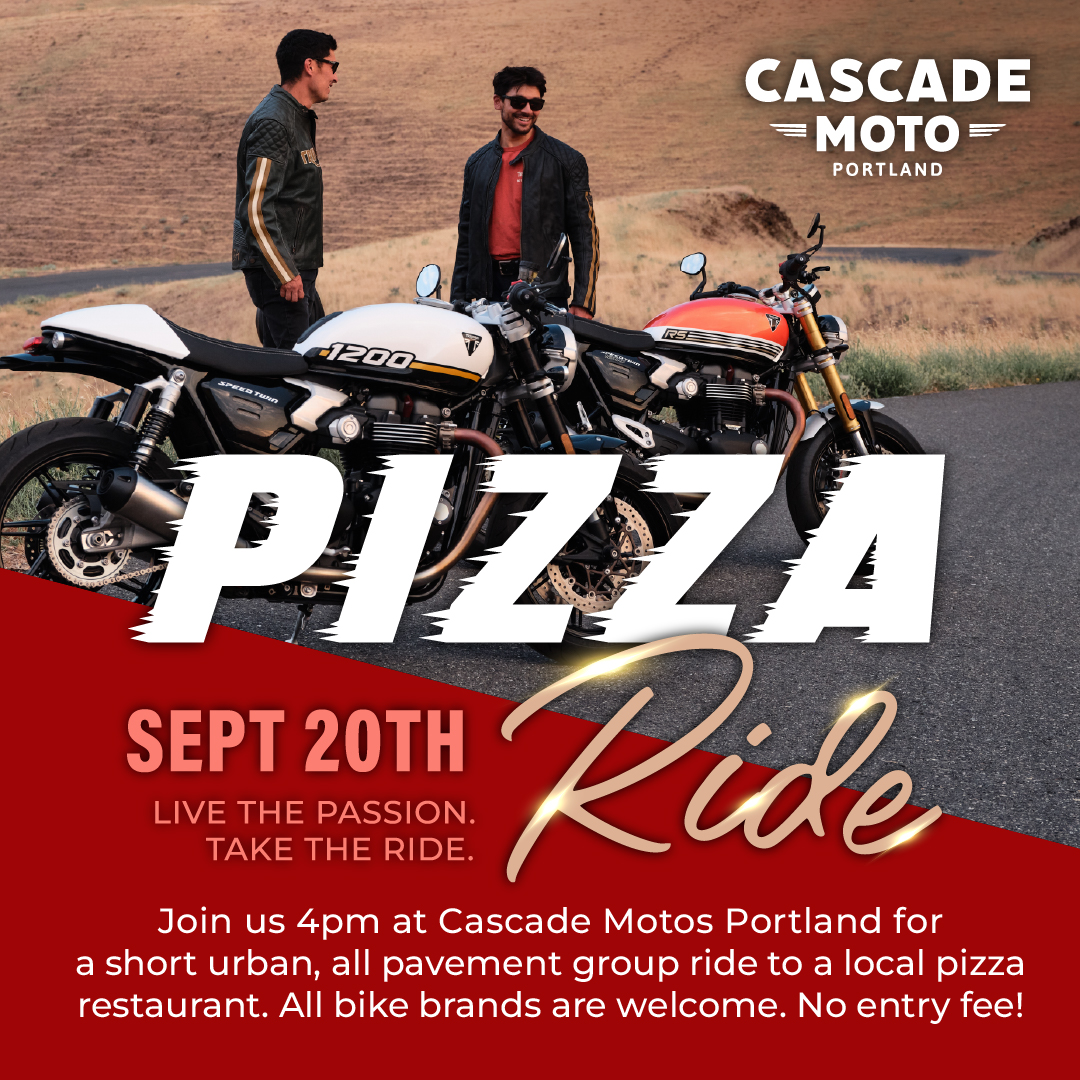 Pizza Ride | Cascade Moto Portland