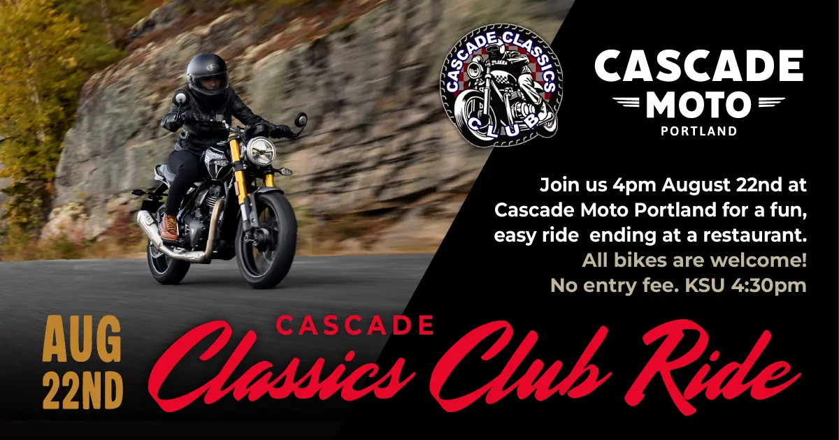 August 22 Cascade Classics Club Ride.